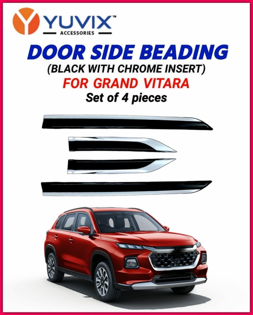 Door side beading for Grand Vitara